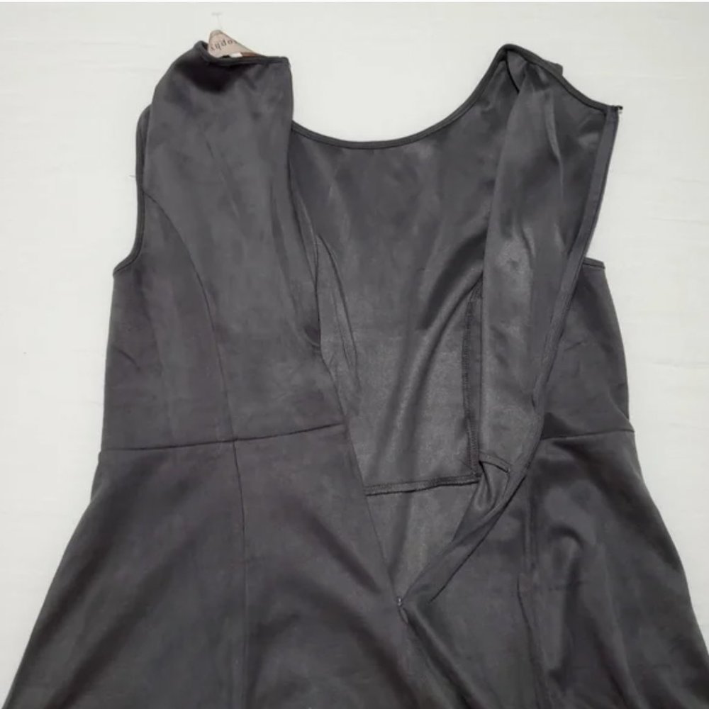 PHILOSOPHY FAUX LEATHER SHEATH DRESS - SIZE 6 - Picture 5 of 13